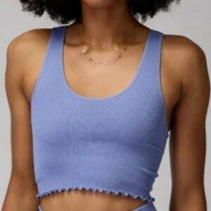 SPIRITUAL GANGSTER Amor Crop Tank Saltwater Blue M/L VGUC